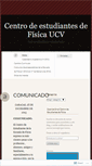 Mobile Screenshot of cefucv.wordpress.com