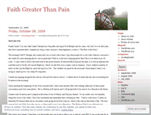 Tablet Screenshot of faithgreaterthanpain.wordpress.com