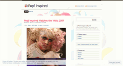 Desktop Screenshot of popinspired.wordpress.com