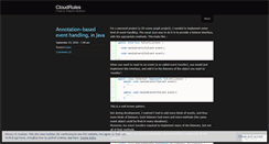 Desktop Screenshot of gmarabout.wordpress.com