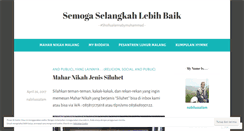 Desktop Screenshot of nabilussalam.wordpress.com