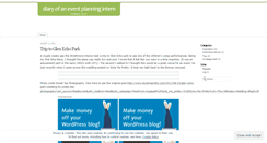 Desktop Screenshot of diaryofaneventplanningintern.wordpress.com