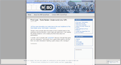 Desktop Screenshot of m80gamers.wordpress.com