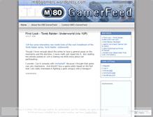 Tablet Screenshot of m80gamers.wordpress.com