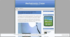 Desktop Screenshot of mechatronicscraze.wordpress.com