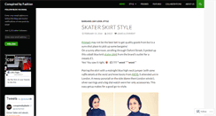 Desktop Screenshot of conspiredbyfashion.wordpress.com