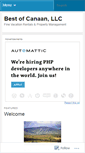 Mobile Screenshot of bestofcanaan.wordpress.com