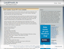 Tablet Screenshot of localmusicie.wordpress.com