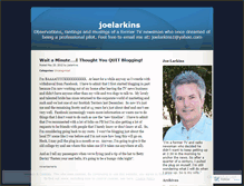 Tablet Screenshot of joelarkins.wordpress.com