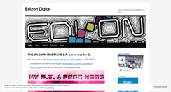 Desktop Screenshot of edizondigital.wordpress.com