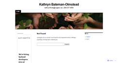 Desktop Screenshot of bateman4kids.wordpress.com