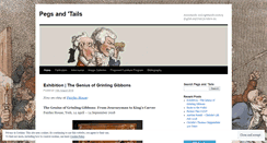 Desktop Screenshot of pegsandtails.wordpress.com