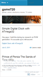Mobile Screenshot of game720.wordpress.com