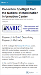 Mobile Screenshot of naricspotlight.wordpress.com