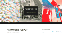 Desktop Screenshot of alicejanewoods.wordpress.com