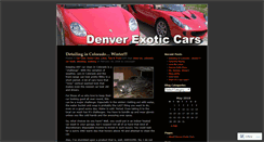 Desktop Screenshot of denverexotics.wordpress.com
