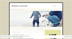 Desktop Screenshot of minorscavern.wordpress.com