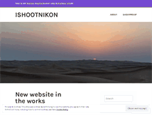 Tablet Screenshot of ishootnikon.wordpress.com