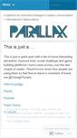 Mobile Screenshot of parallaxvenice.wordpress.com