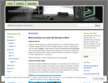 Tablet Screenshot of granjeromoe.wordpress.com