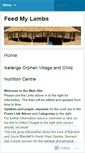 Mobile Screenshot of feedorphans.wordpress.com
