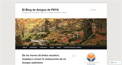 Desktop Screenshot of amigosfnyh.wordpress.com