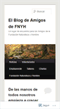 Mobile Screenshot of amigosfnyh.wordpress.com