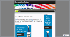 Desktop Screenshot of constellationdesigns.wordpress.com