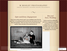 Tablet Screenshot of mmosleyphotography.wordpress.com
