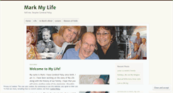 Desktop Screenshot of markmylife.wordpress.com