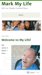 Mobile Screenshot of markmylife.wordpress.com