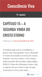 Mobile Screenshot of conscienciaviva.wordpress.com