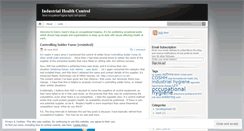 Desktop Screenshot of ihcontrol.wordpress.com