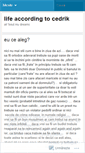 Mobile Screenshot of blogofcedrik.wordpress.com
