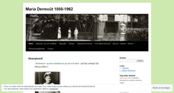 Desktop Screenshot of mariadermout.wordpress.com