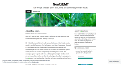 Desktop Screenshot of newbiemt.wordpress.com