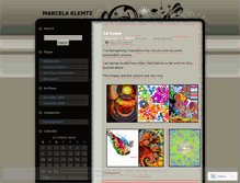 Tablet Screenshot of marcelaklemtz.wordpress.com