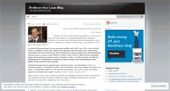 Desktop Screenshot of professorjoselucas.wordpress.com