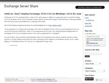 Tablet Screenshot of exchangeshare.wordpress.com