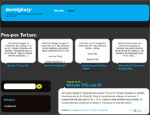 Tablet Screenshot of darrelghazy.wordpress.com