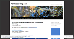 Desktop Screenshot of pbkiteboarding.wordpress.com