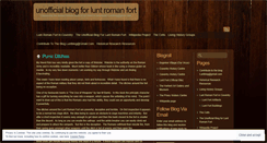 Desktop Screenshot of luntfort.wordpress.com