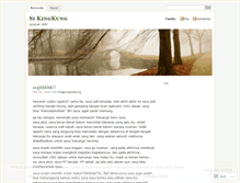 Tablet Screenshot of kingkungdutkung.wordpress.com