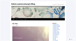 Desktop Screenshot of adminlawrencetsang.wordpress.com