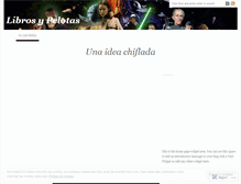 Tablet Screenshot of librosypelotas.wordpress.com