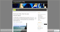 Desktop Screenshot of geography001.wordpress.com