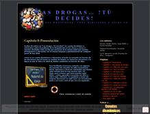 Tablet Screenshot of lasdrogastudecides.wordpress.com