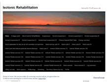 Tablet Screenshot of masterrehab.wordpress.com