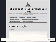 Tablet Screenshot of luizgama.wordpress.com