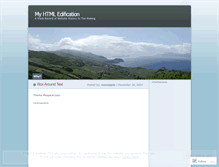 Tablet Screenshot of htmledification.wordpress.com